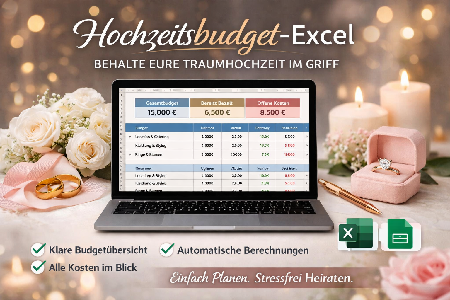 Hochzeit-Budget
